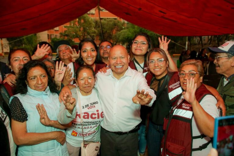 Invita Raciel Pérez a la militancia de la 4T para respaldar a Claudia Sheinbaum en su visita a Tlalnepantla