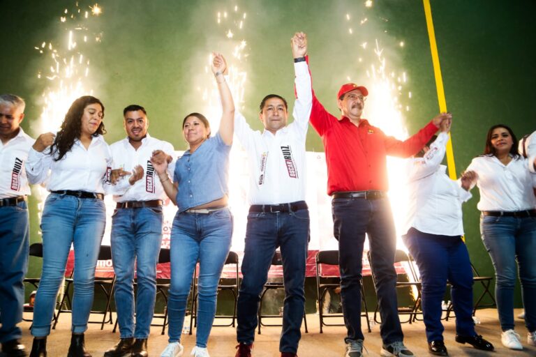 Oscar Ruiz cierra campaña y ofrece rescatar a Metepec de la delincuencia