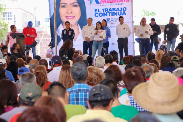 “Este 2 de junio, vota 5 de 5 por la Coalición Fuerza y Corazón por Edomex”: Karla Fiesco