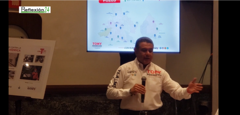 Construirá Tony Rodríguez cuatro plantas potabilizadoras para mejorar el abasto de agua en Tlalnepantla