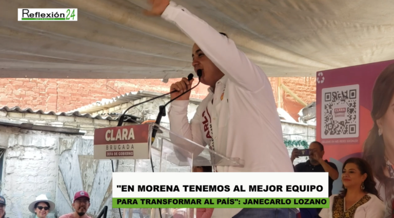 En Morena tenemos al mejor equipo para transformar al país: Janecarlo Lozano