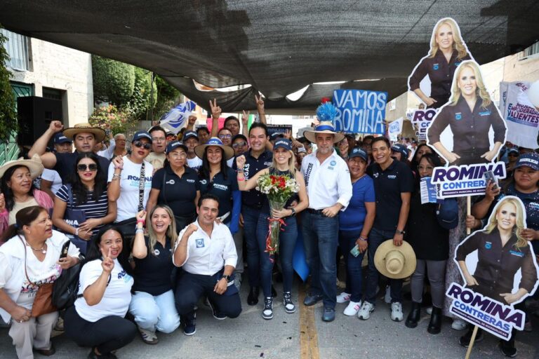 Romina Contreras pide llenar las urnas este 02 de Junio en Huixquilucan