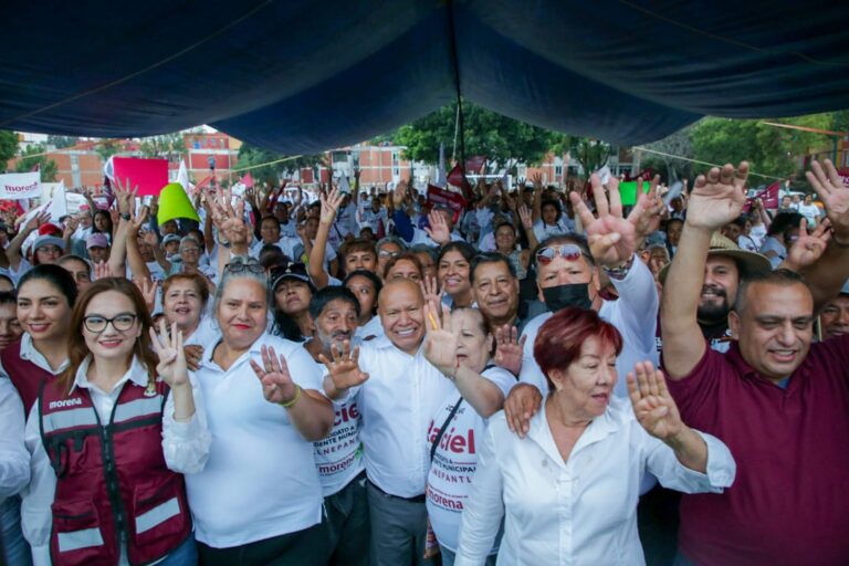 Cada vez somos más los que queremos cultivar la 4T en Tlalnepantla: Raciel Pérez