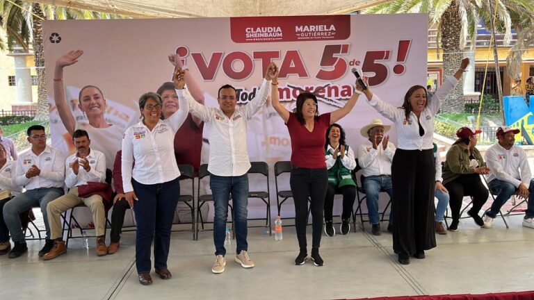 Arrasará Morena en las urnas, la 4T es imparable: Mariela Gutiérrez