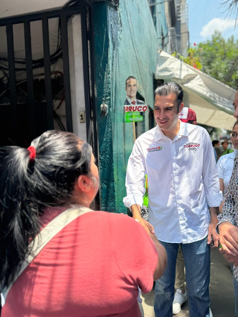Miguel Torruco Garza se compromete a gobernar con rostro humano en Miguel Hidalgo