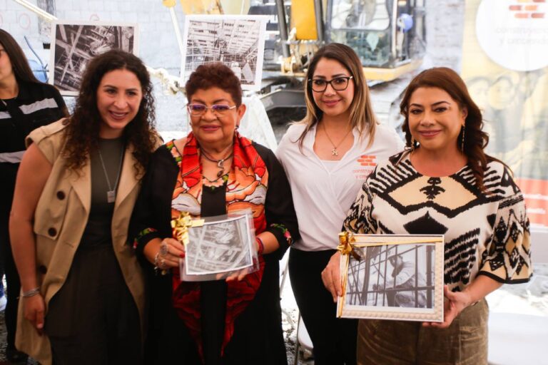 Los trabajadores de la construcción están ligados a la prosperidad y crecimiento de la CDMX: Clara Brugada