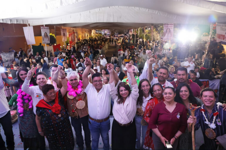 Recibe Clara Brugada respaldo de la alianza de organizaciones sociales