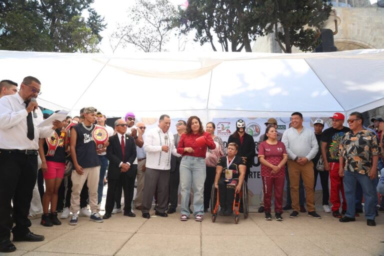 RESPALDAN A CATY MONREAL DEPORTISTAS DE ALTO RENDIMIENTO DE LA CUAUHTÉMOC