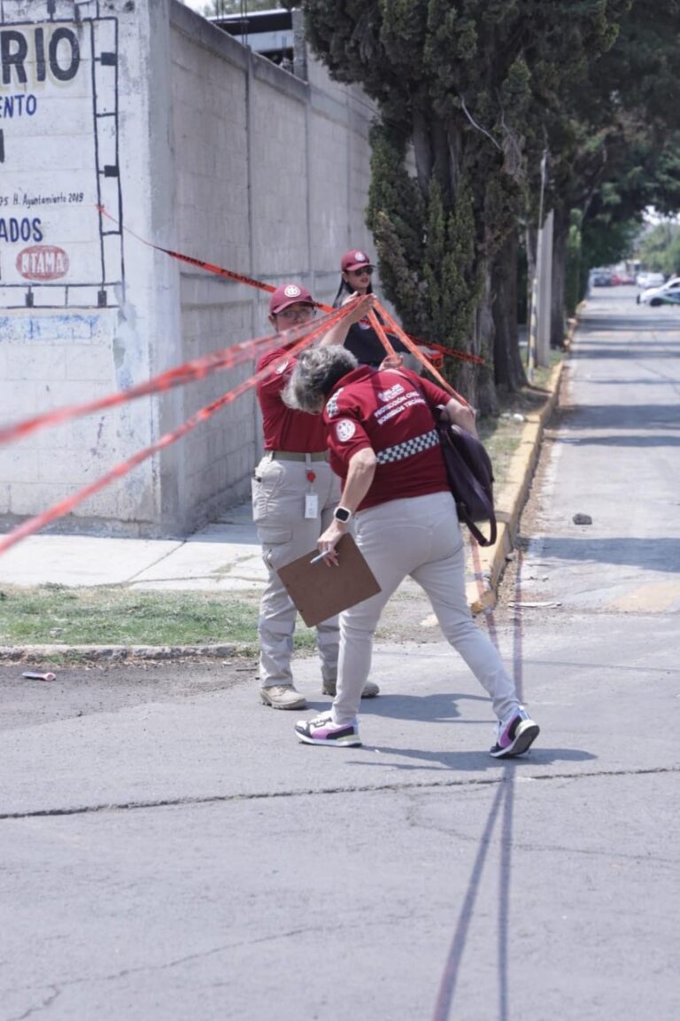 Controlan Fisura en Tubo de Gas Natural en Ojo de Agua