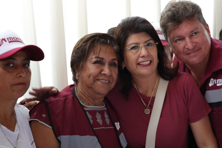 Coordina Mariela Gutiérrez a la estructura electoral de 15 municipios Mexiquenses de cara al 2 de Junio