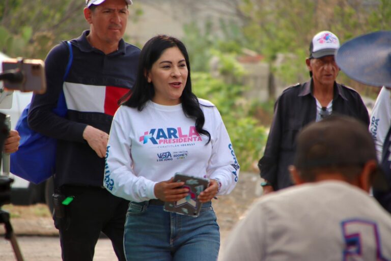 Camina Karla Fiesco hacía la victoria del 2 de junio