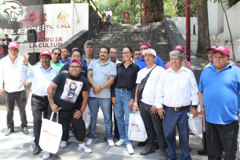 Más de 300 transportistas de Tlalpan respaldaron la candidatura de Gaby Osorio como alcaldesa de la demarcación por Morena, PVEM y PT.