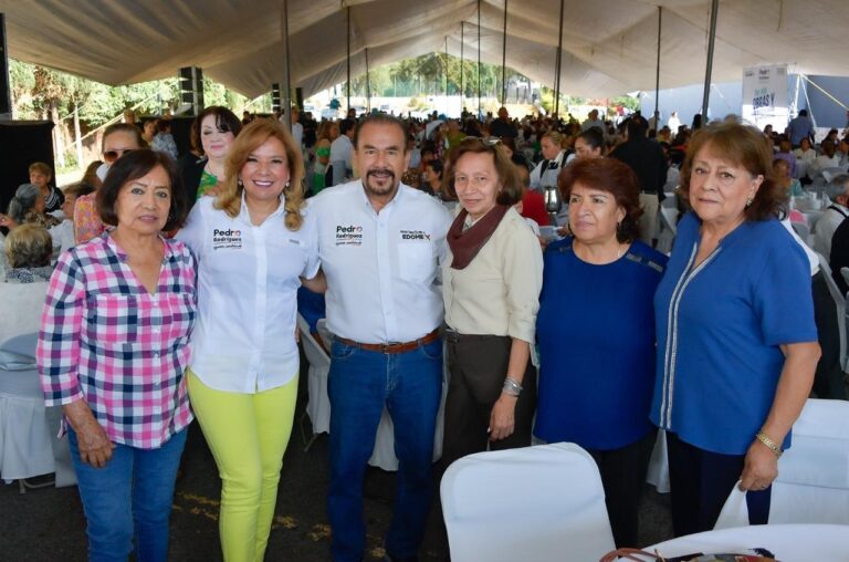 En reunión con adultos mayores, Pedro Rodríguez ofrece más y mejores apoyos sociales