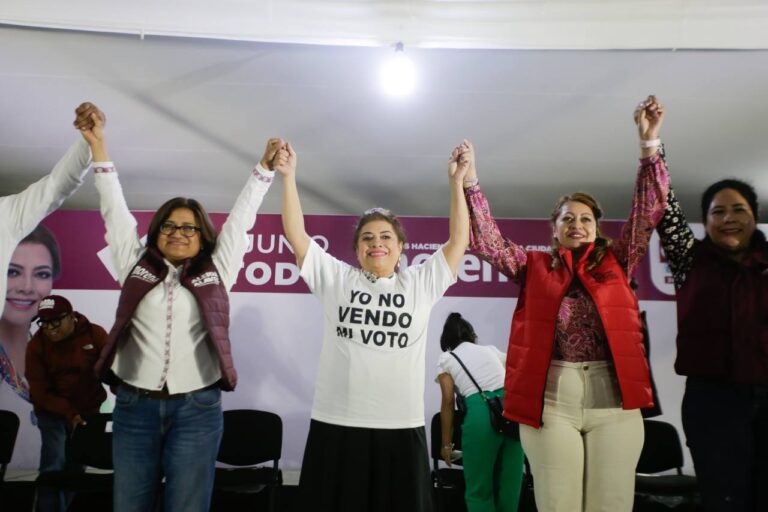 Llama Clara Brugada a no vender el voto y evitar que llegue la corrupción a la CDMX