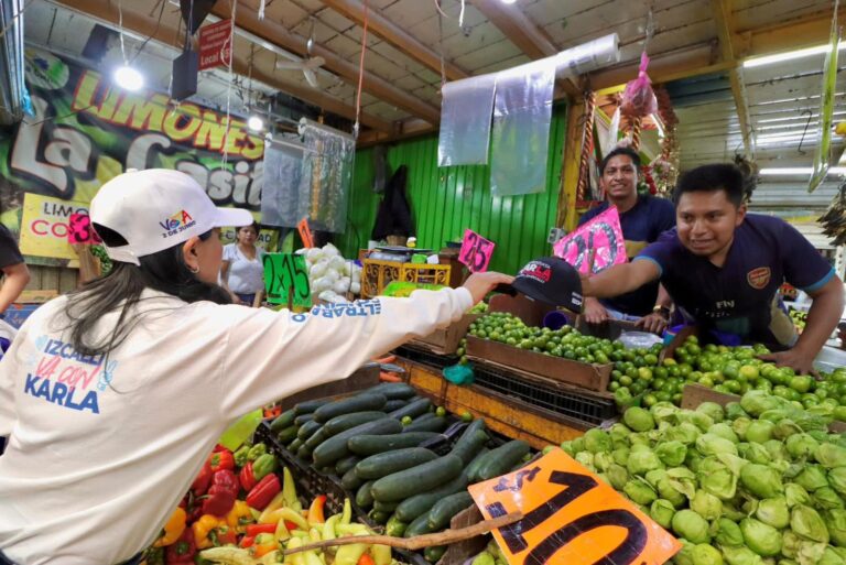 Karla Fiesco va por rehabilitación económica y cultural de los mercados en Cuautitlán Izcalli