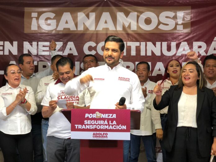 Adolfo Cerqueda se perfila como el candidato a presidente municipal más votado en la historia de Nezahualcóyotl y del Edoméx