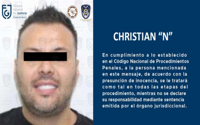 Detienen a presunto operador del CJNG en la CDMX