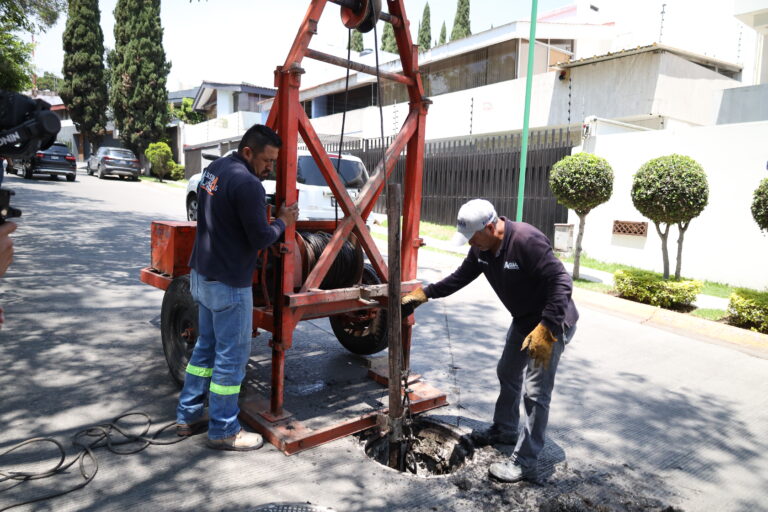 Realiza Huixquilucan programa anual de desazolve para prevenir afectaciones por lluvias