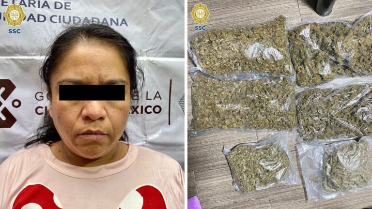 Detienen a ‘La Gorda’, líder de La Anti Unión Tepito, durante cateos