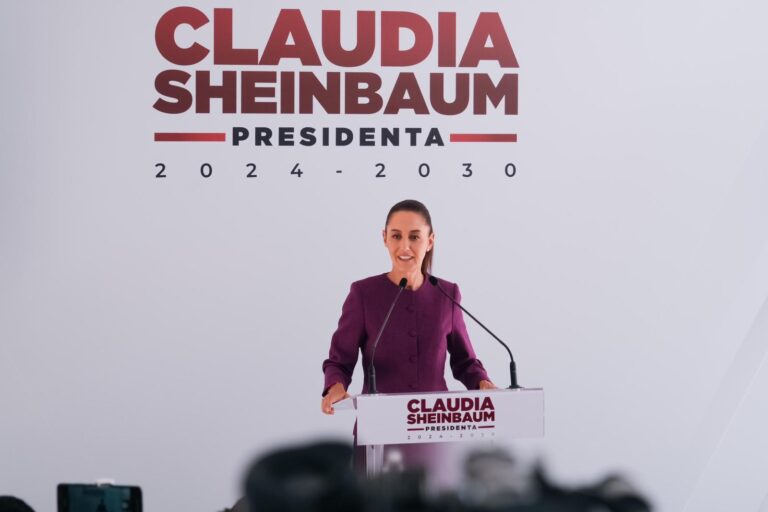 NUESTRO INTERÉS ES SEGUIR CON UNA RELACIÓN DE IGUALDAD Y COLABORACIÓN ENTRE AMBOS PAÍSES: CLAUDIA SHEINBAUM SE REÚNE CON ELIZABETH SHERWOOD-RANDALL