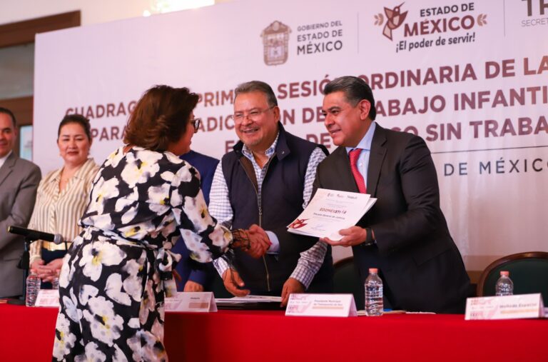 Edoméx y Tlalnepantla entregan el reconocimiento “sin trabajo infantil”