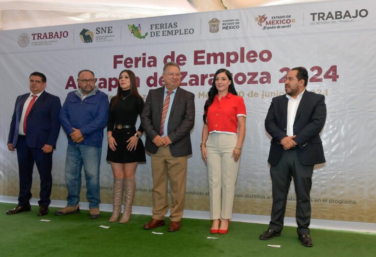 Combaten la falta de trabajo con la 5a Feria del Empleo Presencial 2024 en Atizapán de Zaragoza