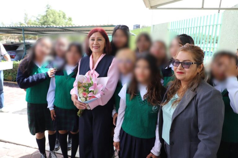 En Tecámac continúa como prioridad fortalecer la educación en beneficio de jóvenes: Rocío Miguel