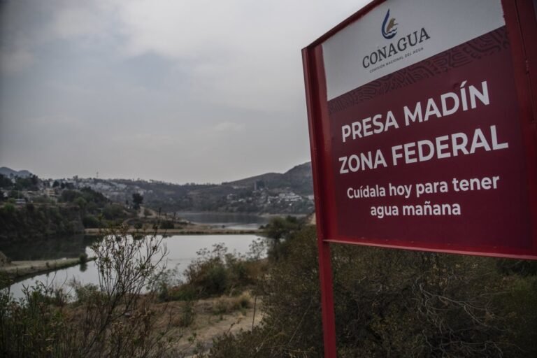 Anuncian corte de agua en colonias de Tlanepantla por trabajos de mantenimiento en Presa Madín