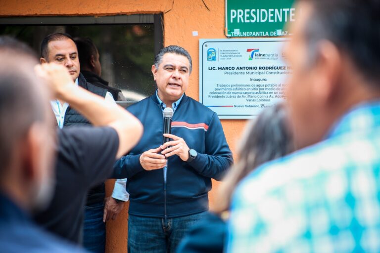 Tlalnepantla Alcanza Meta: Pavimentan Más de 1 Millón de m² con Inversión de 700 mdp