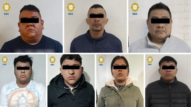 Detienen a 7 personas durante cateos en GAM y Venustiano Carranza