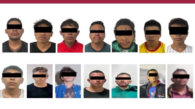 Cateos en CDMX dejan 14 detenidos y más de mil dosis de droga asegurada