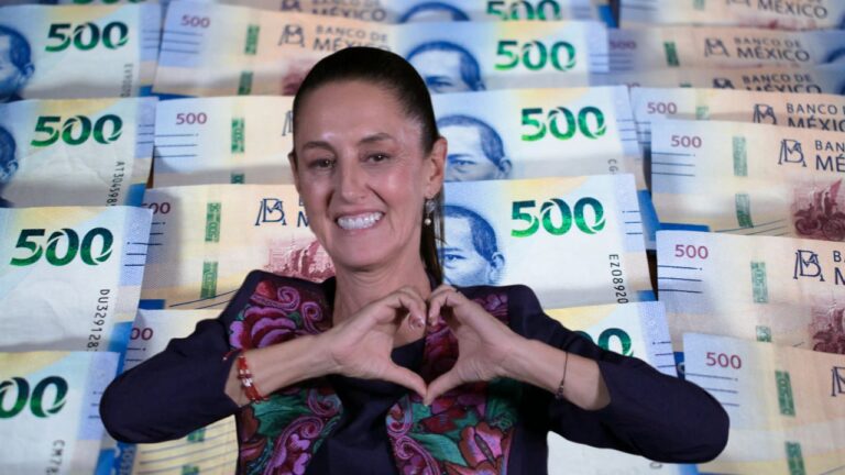 El peso mexicano cae casi 3% tras victoria de Sheinbaum en elecciones