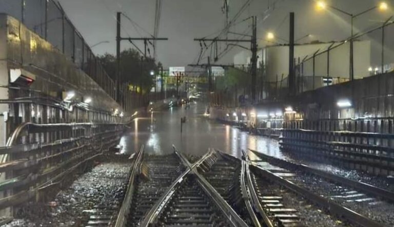Sin servicio Línea A del Metro de Peñón Viejo a Guelatao por inundaciones