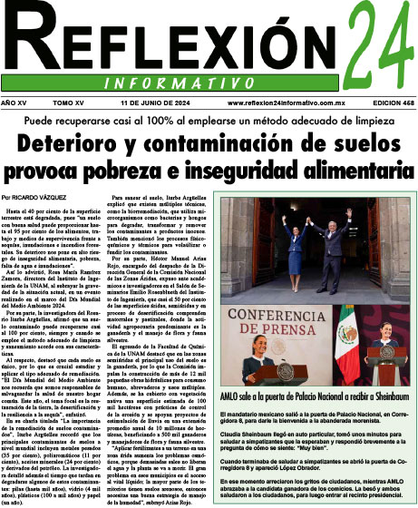 Reflexion 24 No 458 | Deterioro y contaminación de suelos provoca pobreza e inseguridad alimentaria
