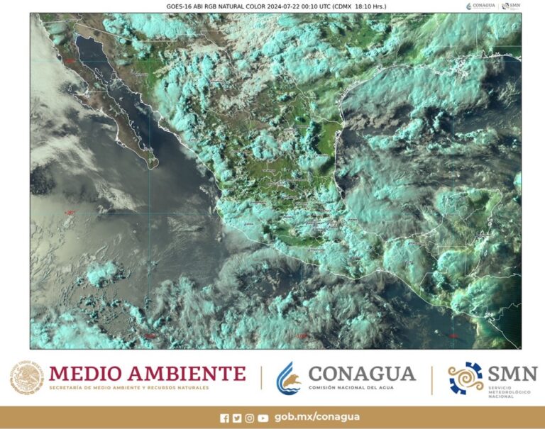 Intensas Lluvias y Vientos Fuertes en Varias Regiones de México