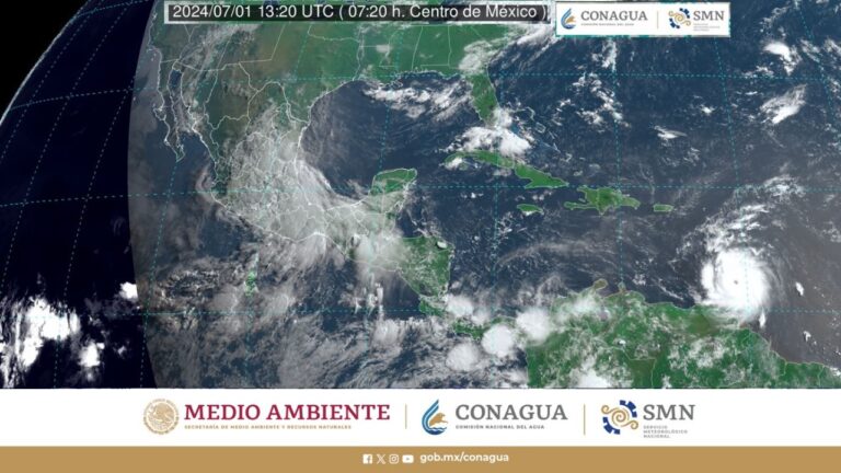 Se pronostican para este lunes lluvias torrenciales en Colima, Hidalgo, Jalisco y San Luis Potosí