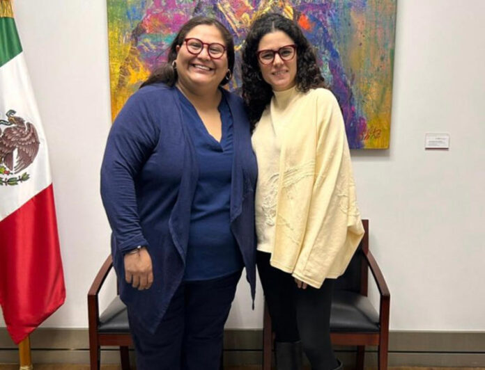 Citlalli Hernández se reúne con Luisa Alcalde, ante el cambio de dirigencia en Morena