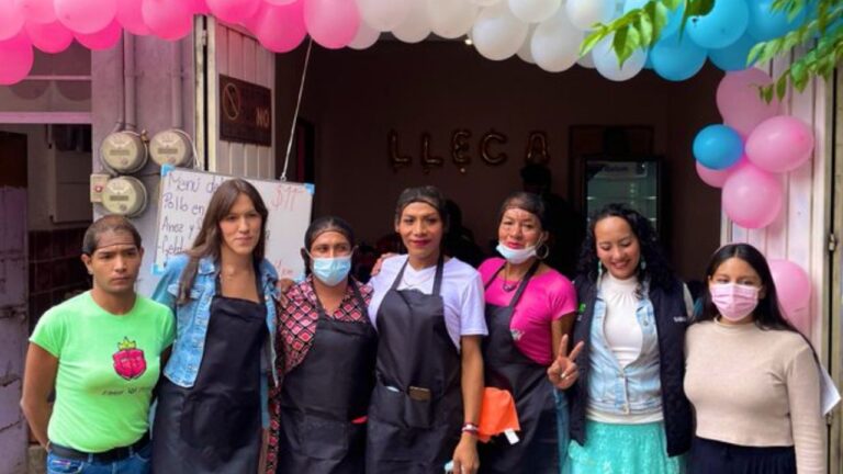 Inauguran comedor operado por mujeres trans para apoyar población vulnerable en CDMX
