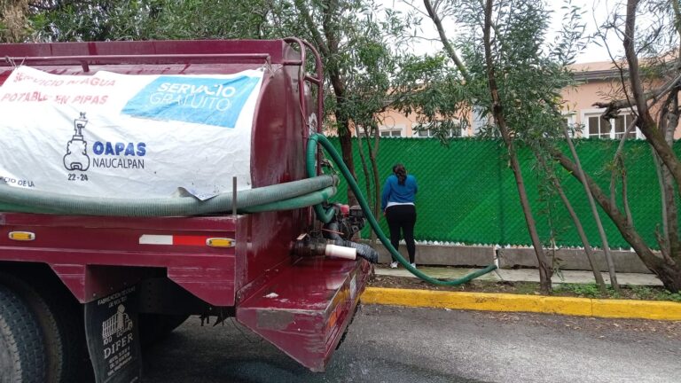 OAPAS destinó 17 millones de pesos para la renta de pipas