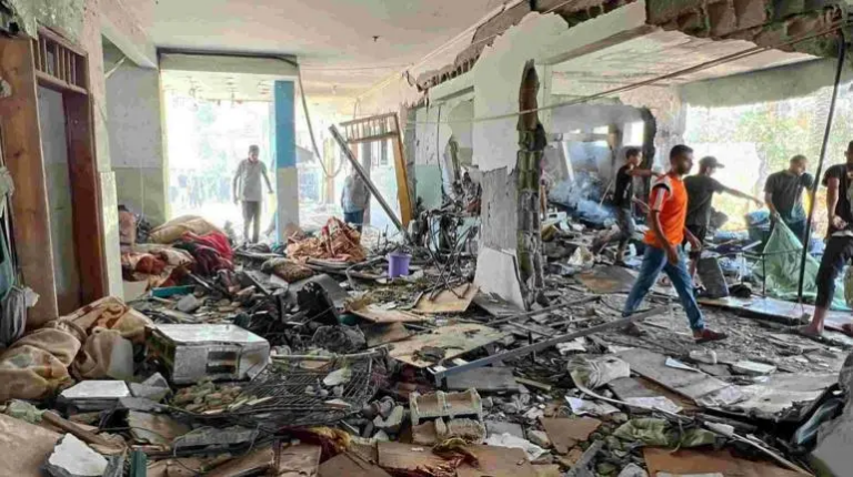 Al menos 30 muertos en un ataque israelí a un hospital de campaña en Gaza