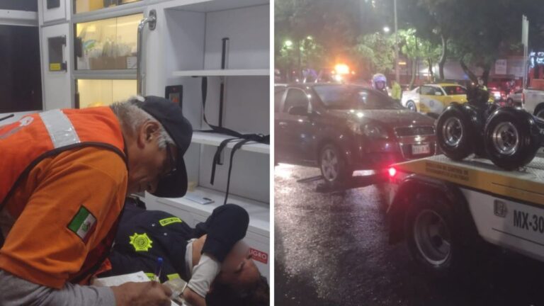 Detienen a hombre que atropelló a mujer policía en alcaldía Álvaro Obregón
