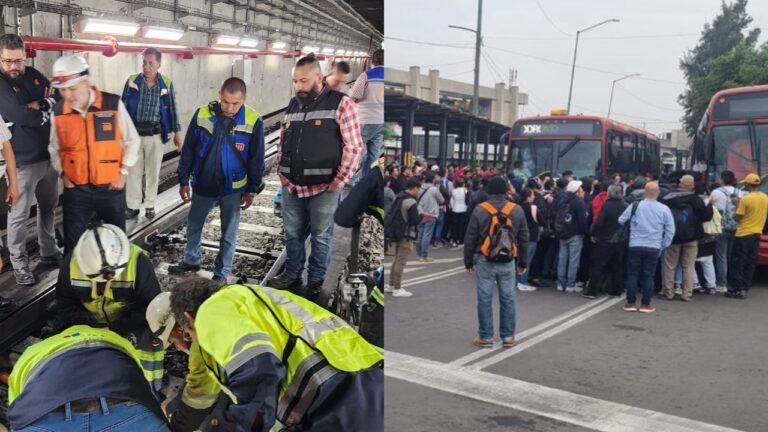 Sin servicio de Moctezuma a Isabel la Católica de Línea 1 del Metro