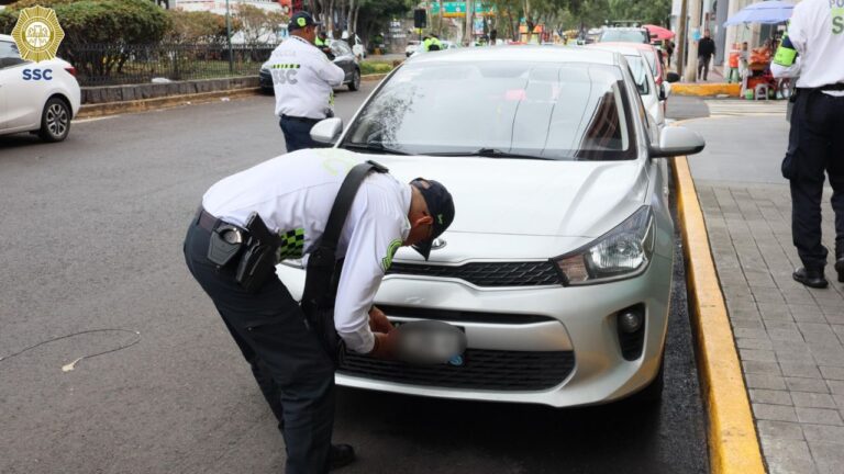 SSC-CDMX despliega operativo en Álvaro Obregón para recuperar vialidades