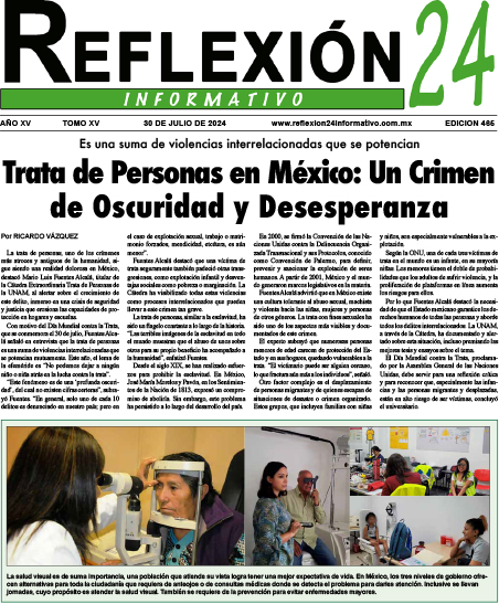 Reflexion 24 No 465 | Trata de Personas en México: Un Crimen de Oscuridad y Desesperanza