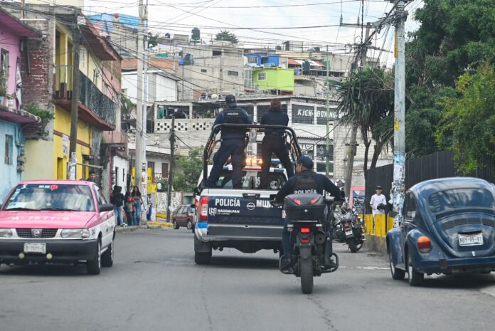 Refuerzan Operativos de Seguridad en Naucalpan para Combatir Delitos en Puntos Críticos