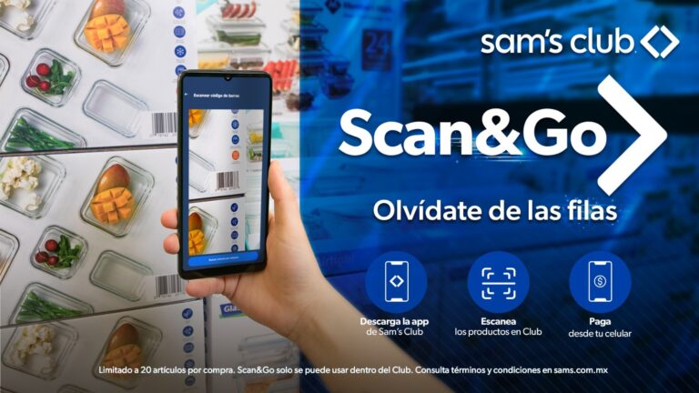 ¡Las filas son historia con Scan & Go! 3 años de ayudar a los socios de Sam’s Club a evitarlas