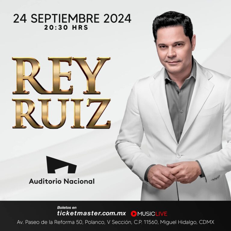 El salsero Rey Ruiz regresa al Auditorio Nacional para presentar “insuperable”, su nuevo disco