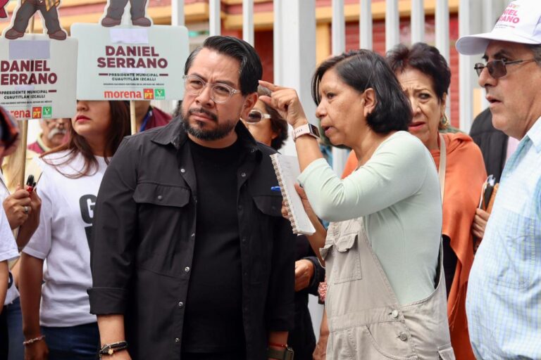 Daniel Serrano continúa recorriendo las comunidades izcallenses