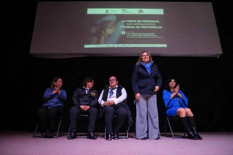 DIF Tlalnepantla Forma a Servidores Públicos en Detección y Atención de Trata de Personas