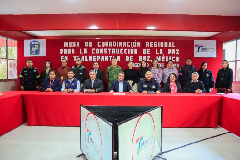 Tlalnepantla Lanza Mesas Itinerantes de Coordinación para la Construcción de la Paz